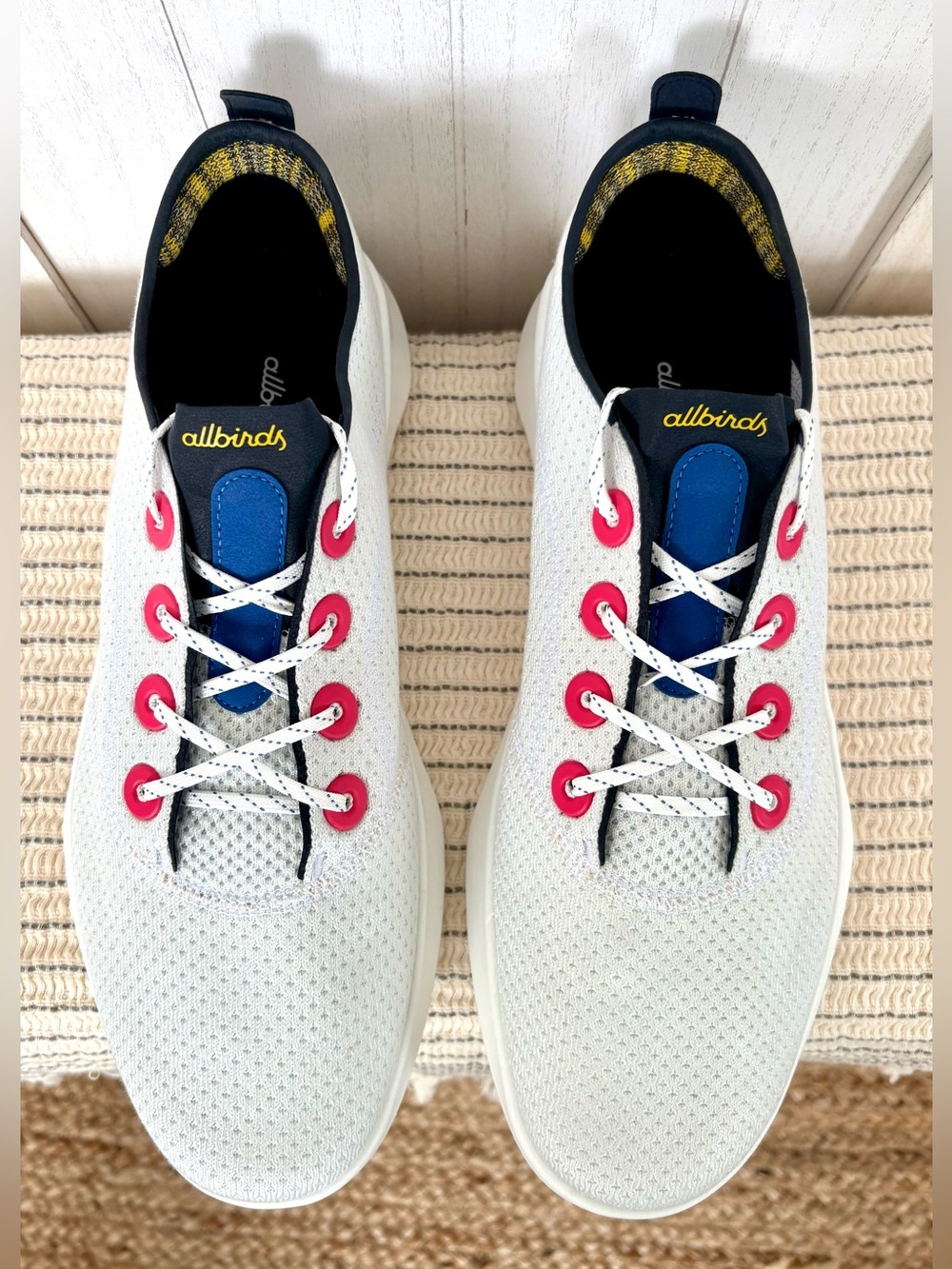 Allbirds SuperLight TR Sneakers Men’s Size 14 NIB Blizzard Multi - Picture 4 of 12